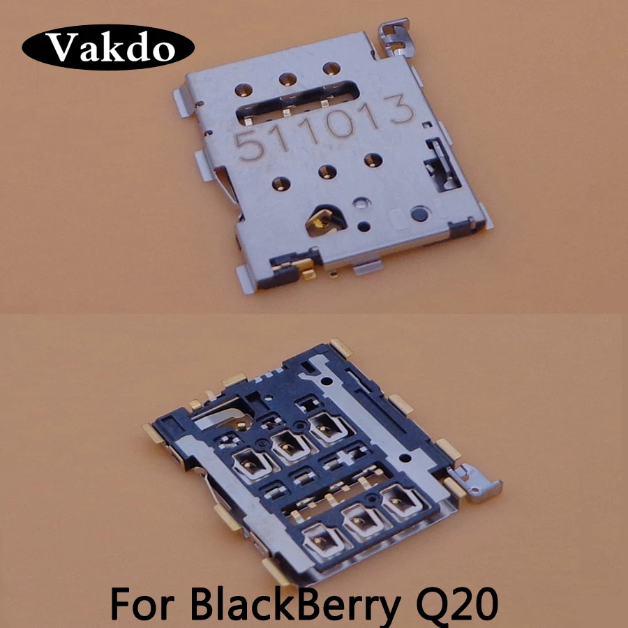 1 шт. для BlackBerry Q10 Z10 9900 9930 Q5 Z30 Q20 держатель sim-карты слот соединительные детали мобильного телефона