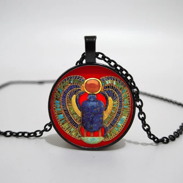 Fashion Egyptian Scarab Necklace 