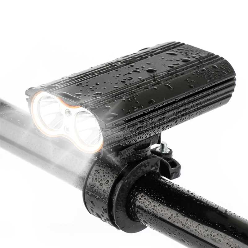 2000 Lumen USB Rechargeable Bike Light Front Lamp XML-T6 Cycling LED Light 18650 Battery Flashlight Mountain Bicycle Accessories 2000 Lumen USB Rechargeable Bike Light Front Lamp XML-T6 Cycling LED Light 18650 Battery Flashlight Mountain Bicycle Accessories