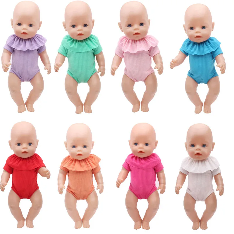 

43CM Zapf Baby Born Doll Clothes All kinds of style clothes children Christmas gift free shipping the doll F222