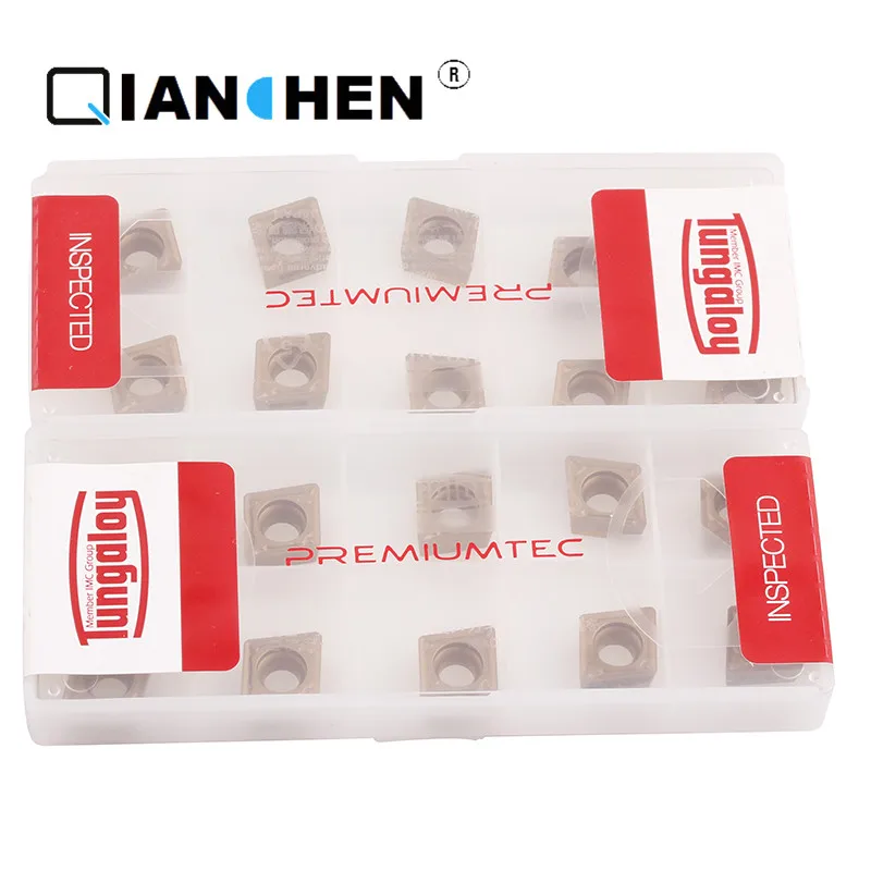 10pcs Tungaloy CCMT09T308-PS T9115 CCMT32.52PS T9115 CNC Carbide Inserts