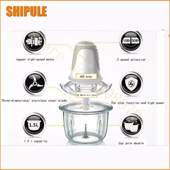 

Free shipping Meat grinder with chopped meat household electric meat, food machine Meat grinder