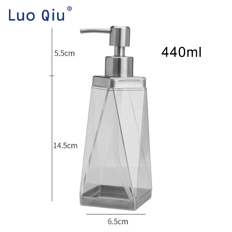 

Clear Acrylic Bottle Liquid Soap Whipped Mousse Points Bottling Shampoo Lotion Shower Gel Pump Bottles 5 pcs/lot
