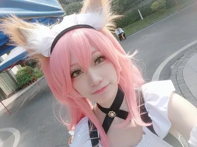 Японский костюм для косплея Fate/EXTELLA Tamamo no Mae; карнавальный костюм; костюм горничной; полный комплект; вечерние костюмы для косплея
