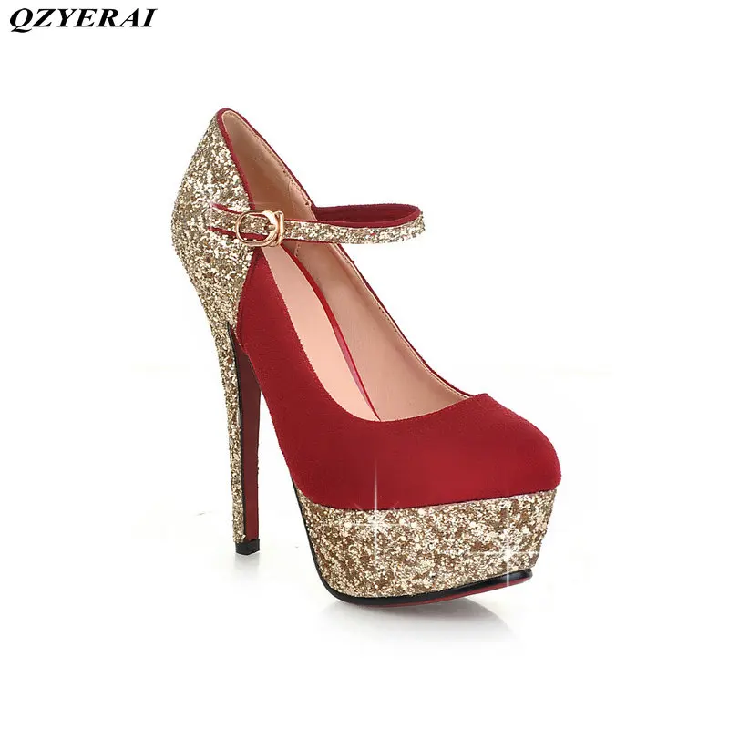 QZYERAI The new spring the metal fine and font b women s b font single font