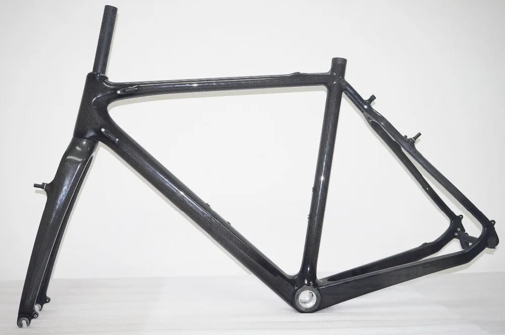 Perfect 51cm Cyclocross Carbon Bike Frame V Brake Carbon Fiber Cyclocross road bicycle Frame 2 Perfect 51cm Cyclocross Carbon Bike Frame V Brake Carbon Fiber Cyclocross road bicycle Frame 2
