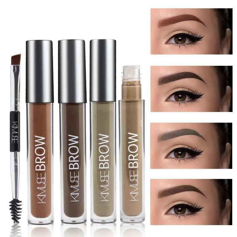 

Comestics Semi permanent Eyebrow Gel Waterproof Natural clear Eye Brow Gel Long Lasting Black Brown Tint Eyebrow Makeup Gel