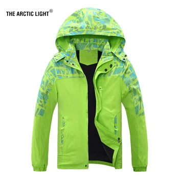 

THE ARCTIC LIGHT Children Boys Girls Outdoor Ski Jacket Sport Child Waterproof Windproof Breathable Autumn Outerwear Coat