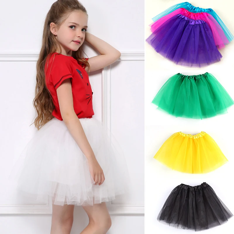 

2-7Y Fashion Girl Clothes Tutu Baby Skirts Princess Kids Girls Skirts Lovely Ball Gown Pettiskirt TUTU Children Clothing