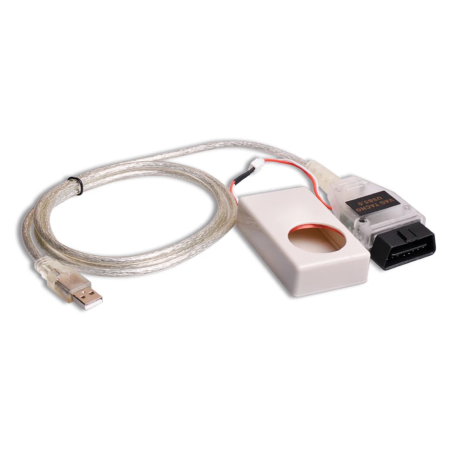  Con Dongle VAG TACHO USB versión 50 Cable de soporte VDO con 24C32 o 24C64 VAG kombiinstrumento Imm