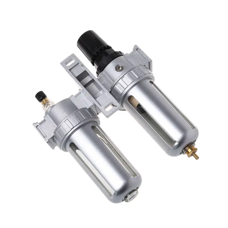 

1/4" Water Oil Separator Air Compressor Filter Regulator & Lubricator Combinations
