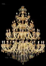Villa Duplex Building living room lights pendant crystal Chandelier hotel lobby Project Hall 3 layer pendant crystal chandelier Villa Duplex Building living room lights pendant crystal Chandelier hotel lobby Project Hall 3 layer pendant crystal chandelier