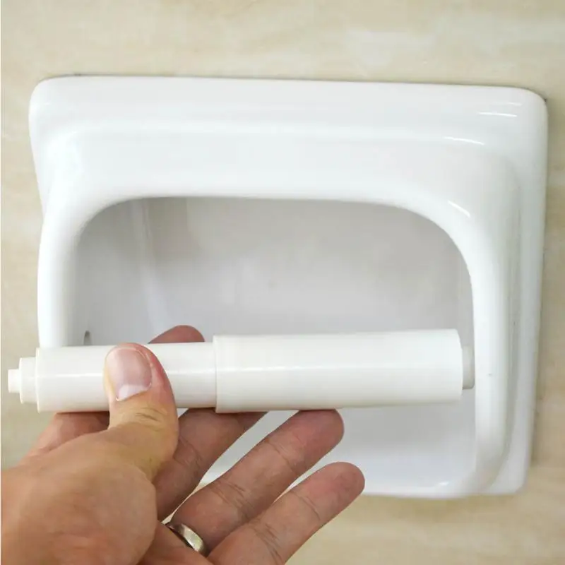 

110mm-160mm Plastic Toilet Paper Rollers Roll Holder Replacement Stretch Spindle Spring Bathroom Accessories Free Shipping