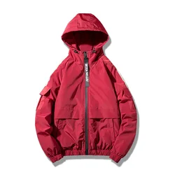 Zk para Hombre Invierno con Capucha Parkas Chaquetas Hip Hop Rompevientos Streetwear Bloque de Color 2018 Abrigo Acolchado Outwear Caliente Rojo Negro Zk para Hombre Invierno con Capucha Parkas Chaquetas Hip Hop Rompevientos Streetwear Bloque de Color 2018 Abrigo Acolchado Outwear Caliente Rojo Negro