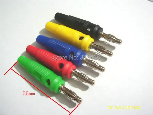 52 Pezzi Spine A Banana 4 Mm - Connettori Audio E Altoparlanti, Rosso E Nero (26 Maschio + 26 Femmina) - Foto 10