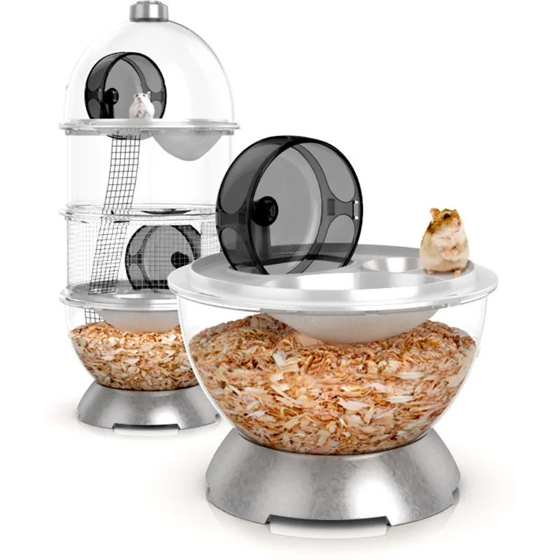 Biobubble High Quality Acrylic Transparent Hamster Cage Wonder Bubble Fish Tank Multifunctional