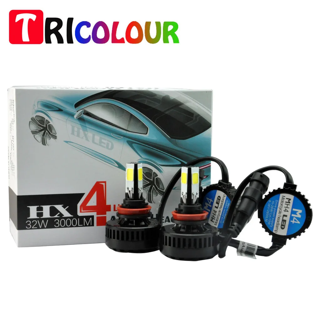1set H7 32W 3000LM Car Led Headlights Kit High Power h7 LED Bulbs Car