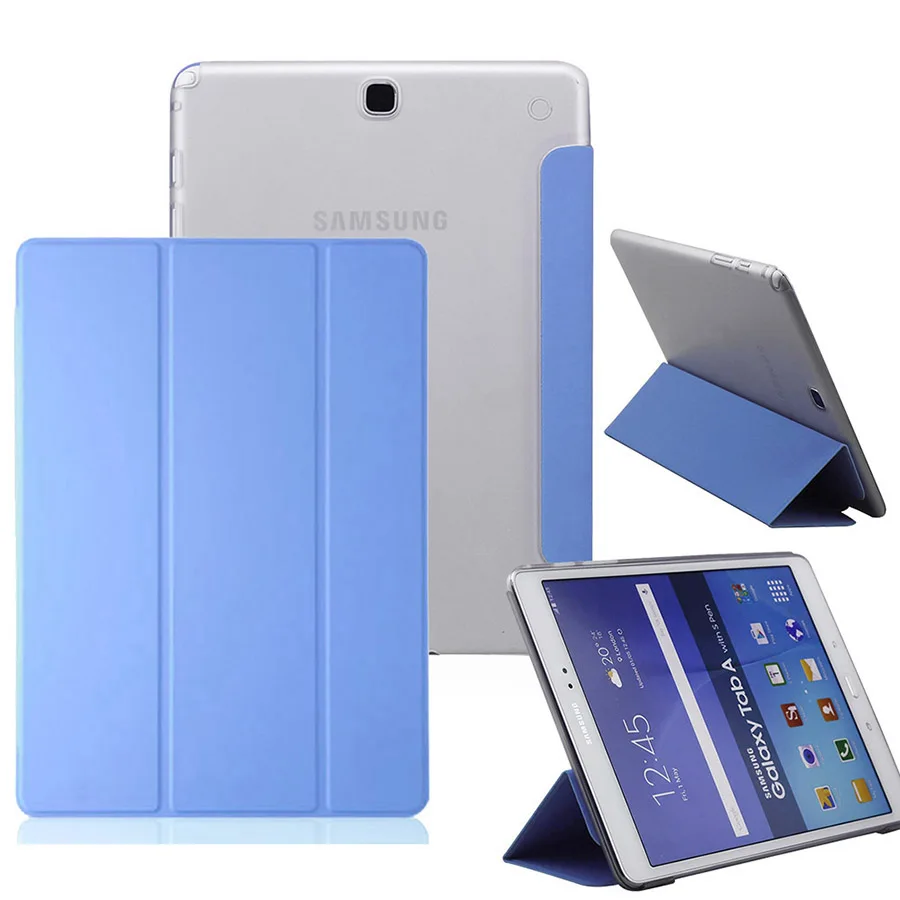 PU Leather Case for Samsung Galaxy Tab A 8 Inch SM-T350 T355 Shockproof PC Back Cover Flip Stand Protective Tablet | Компьютеры и офис