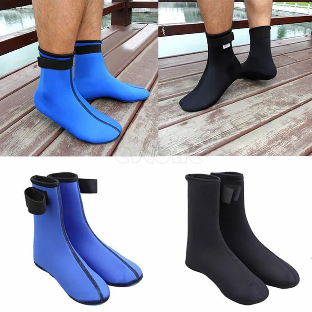 3 мм неопрен Дайвинг подводное серфинг носки для купания водные виды спорта Подводные ботинки