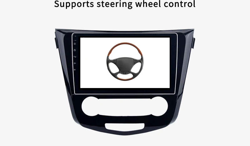 10 Car 2 din android GPS for Nissan Qashqai 2014+ autoradio navigation head unit multimedia  