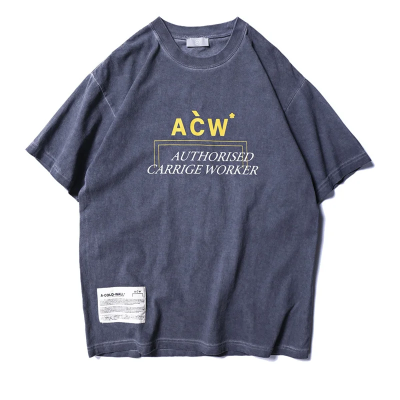 

A-COLD-WALL ACW T-shirts Men Best Quality Skateboard T Shirt T-shirt A COLD WALL Top Tees