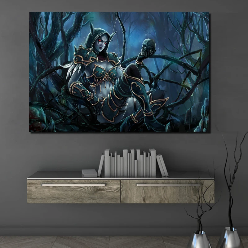 

World Of Warcrafts Wallpaper HD Wall Art Canvas Painting Posters Prints Modern Painting Wall Pictures For Living Room Home Decor