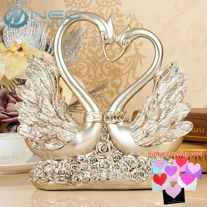 ... Decor Wedding Gift Sculpture Living Room Decoration from Reliable