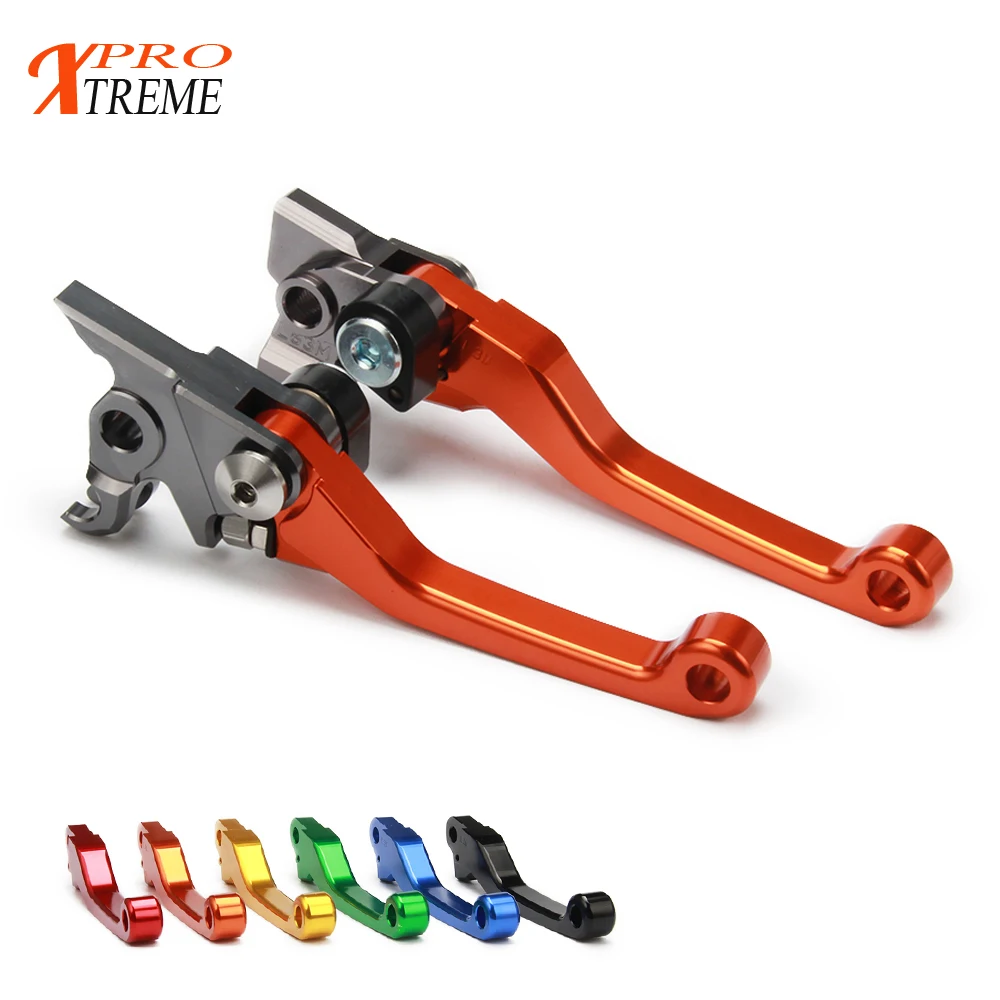 ЧПУ Сводные складные сцепные рычаги для KTM 450EXC 250SX F 250XC 450 EXC 250 SX XC 2007 2008 2009 2010 2011 2012