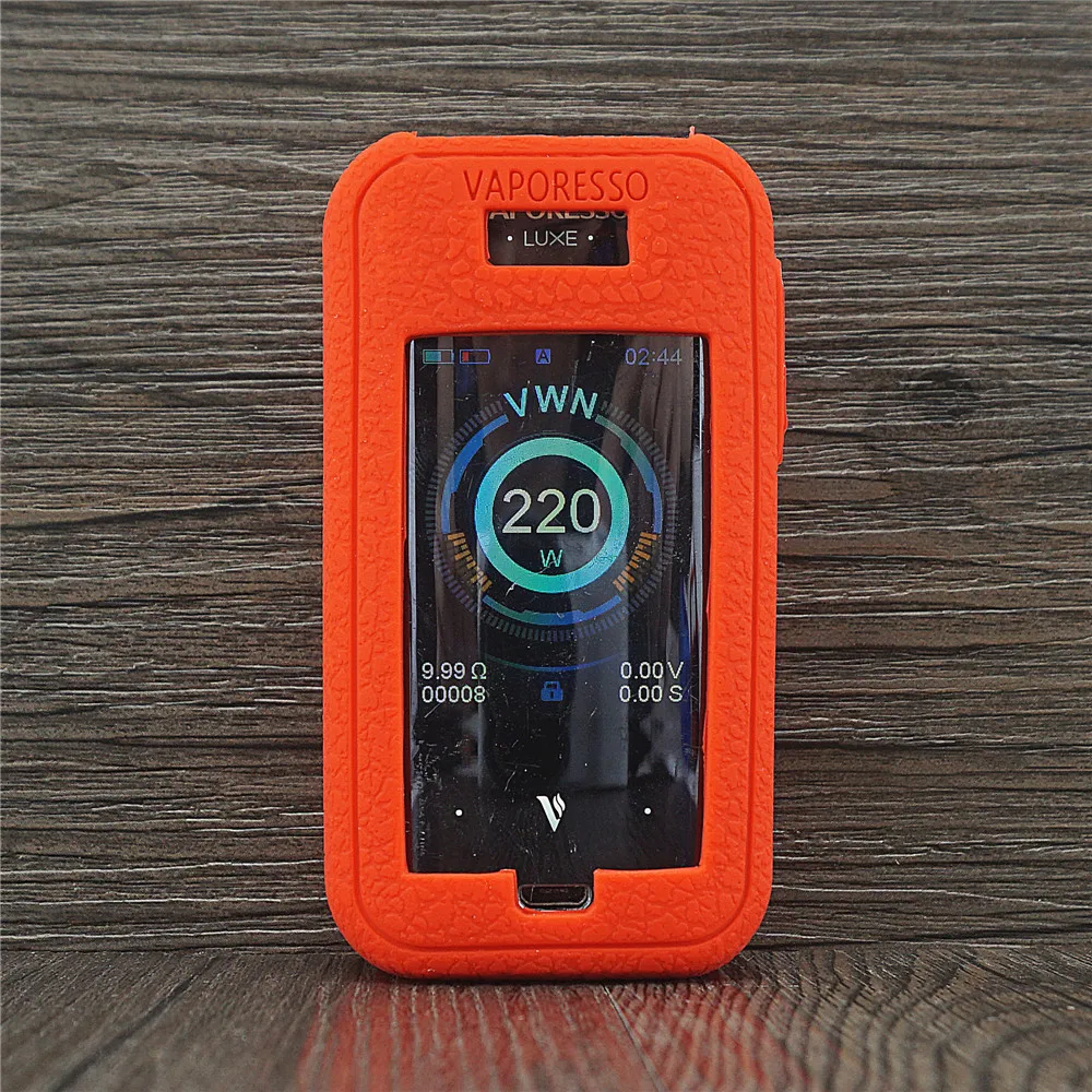 

10pcs Silicone Case for VAPORESSO LUXE 220W ZV KIT Kit Mod Box Protective Cover Skin for Accessories Wrap Sleeve free shipping