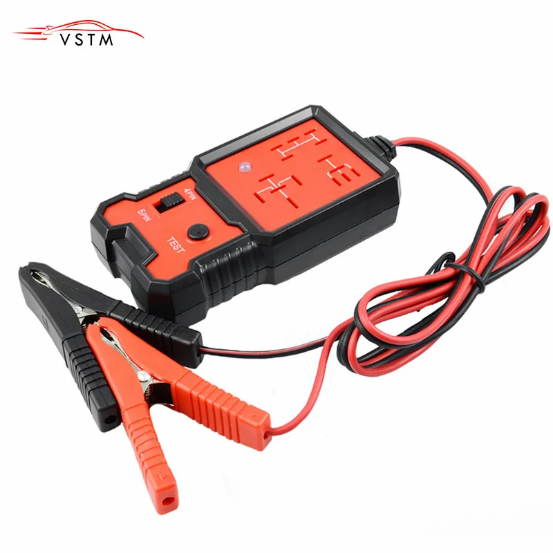 

12V Cars Relay Tester Relay Testing Tool Auto Battery Checker Accurate Diagnostic Tool Portable Automotive Parts