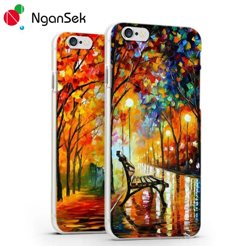 Phone Cases Sunflower Vincent Van Gogh Starry Sky Oil Painting Back Cover for iPhone SE 4s 5s 6 6s Plus Phone Cases Retro Art