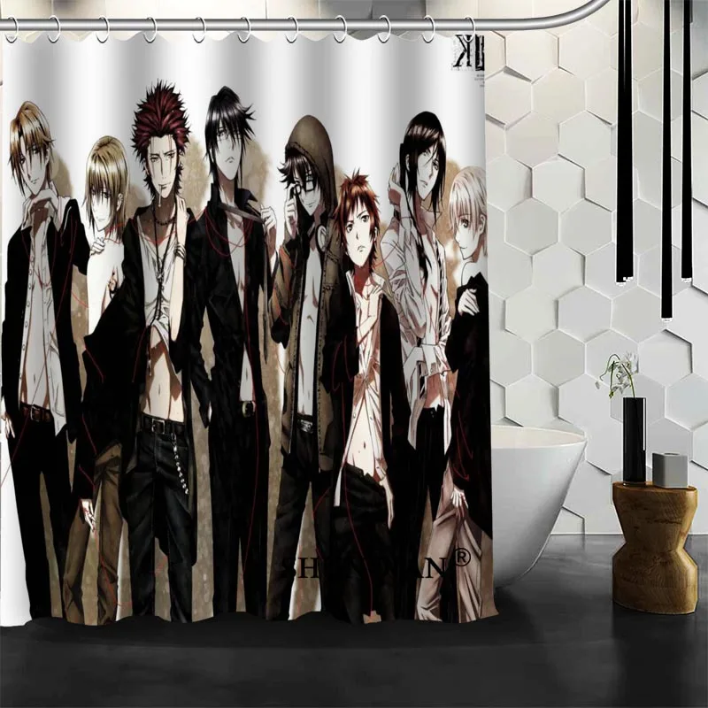 Пользовательские k Проект занавеска для душа 12 крючков для ванной комнаты высокое качество полиэстер ткань занавес для ванной 3D печать - Цвет: 2