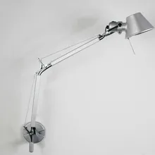 Настенная лампа с переключателем длинная настенная лампа выдвижной рокер складной регулируемый Рабочий свет современный короткий