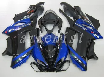 

New Abs Fairings Kits Fit for kawasaki Ninja ZX6R 636 2007 2008 07 08 6R ZX-6R 600CC Bodywork set custom glossy black blue ELF