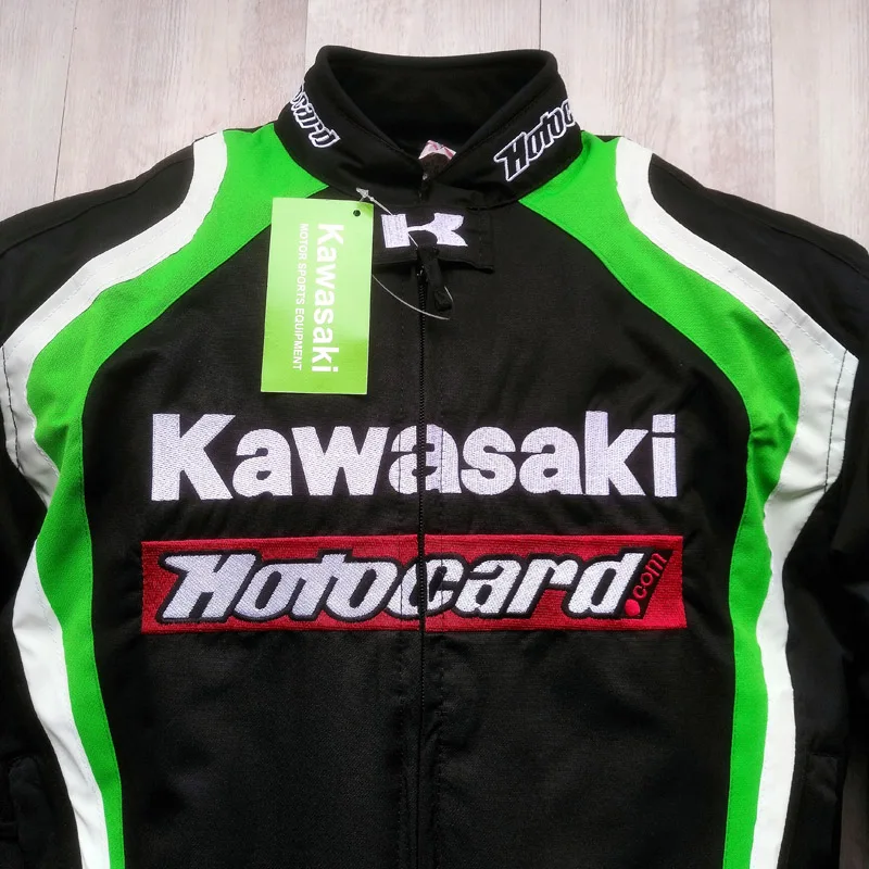 Мужские мото rcycle racing chaqueta moto riding одежда kawasaki для мужчин jaqueta moto queiro куртки панцири кросс пальто ветрозащитный Теплый
