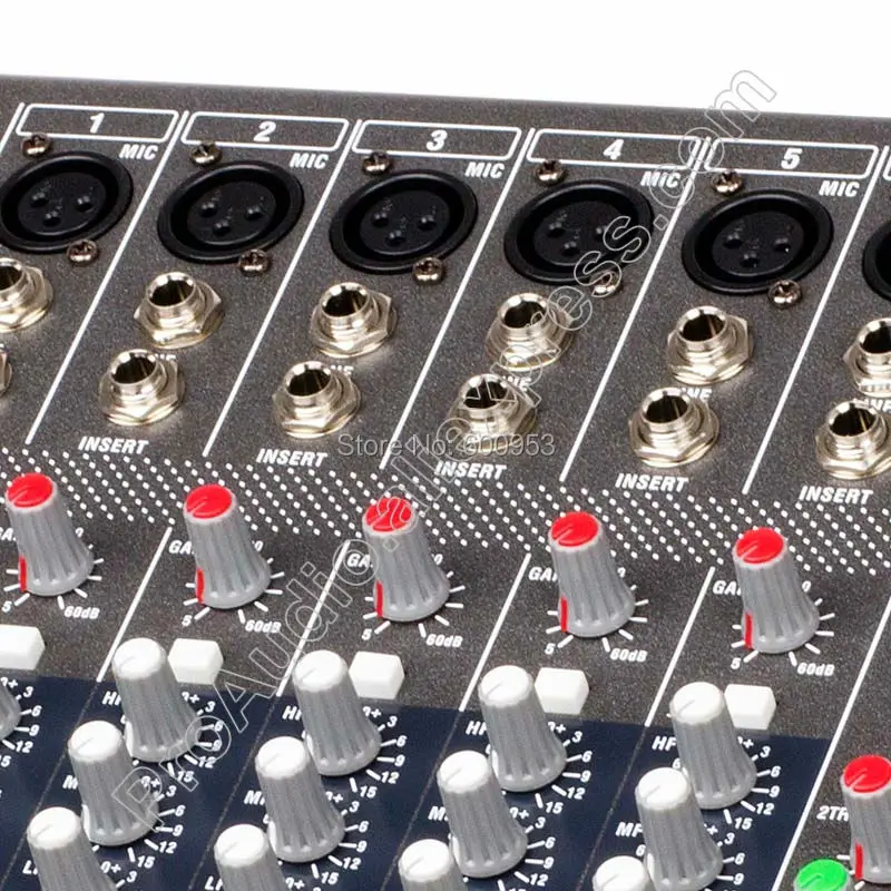 MICWL Bluetooth Professional 8 Channel Microphone Mixing Console Mixer stage studio solution