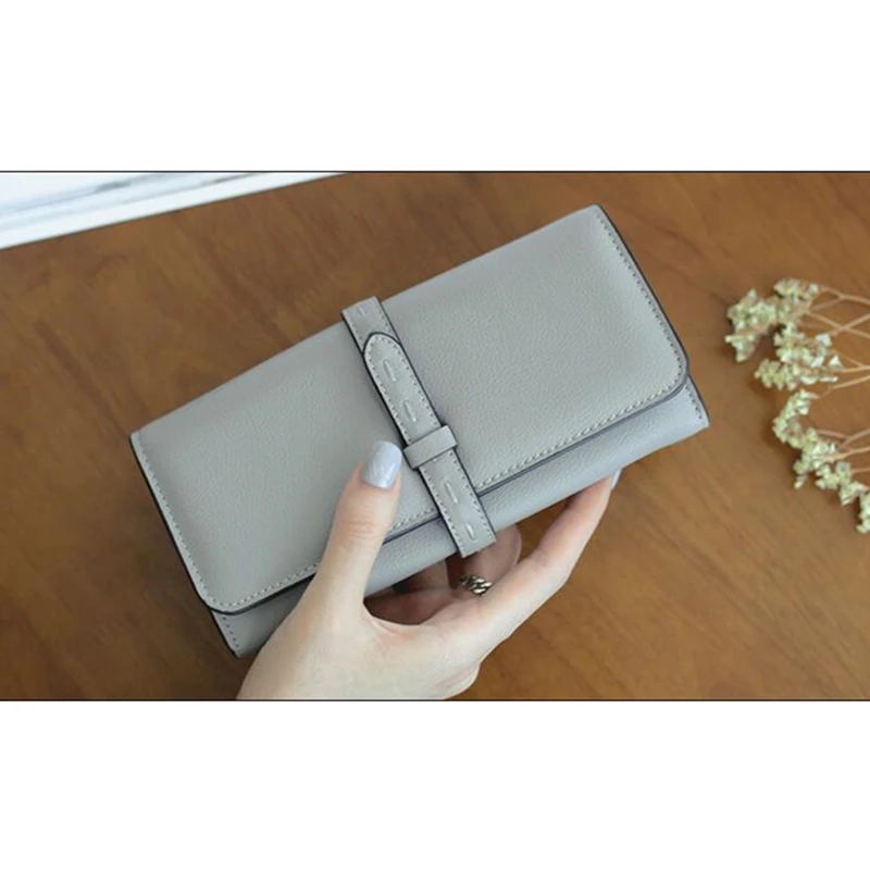 1 Set DIY Long Wallet Acrylic Template Leather Craft Sewing Pattern Accessories