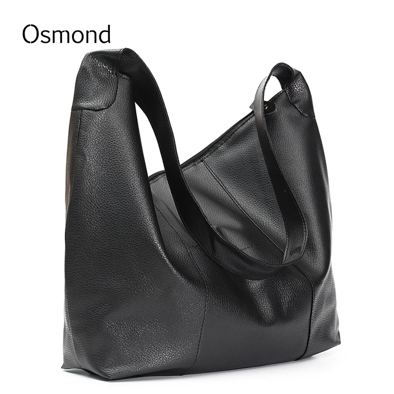 

Osmond New Fashion Leather Hobo Bags For Women Messenger Bags Shoulder Bag Ladies Large Capacity Casual Tote Bags Free Shopping