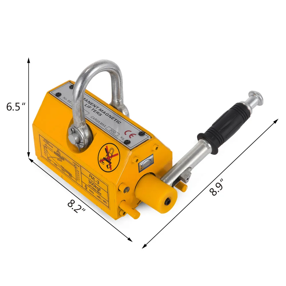 Промышленный Магнитный стальной подъемник 300 кг, неодимовый магнит с грузоподъемностью
