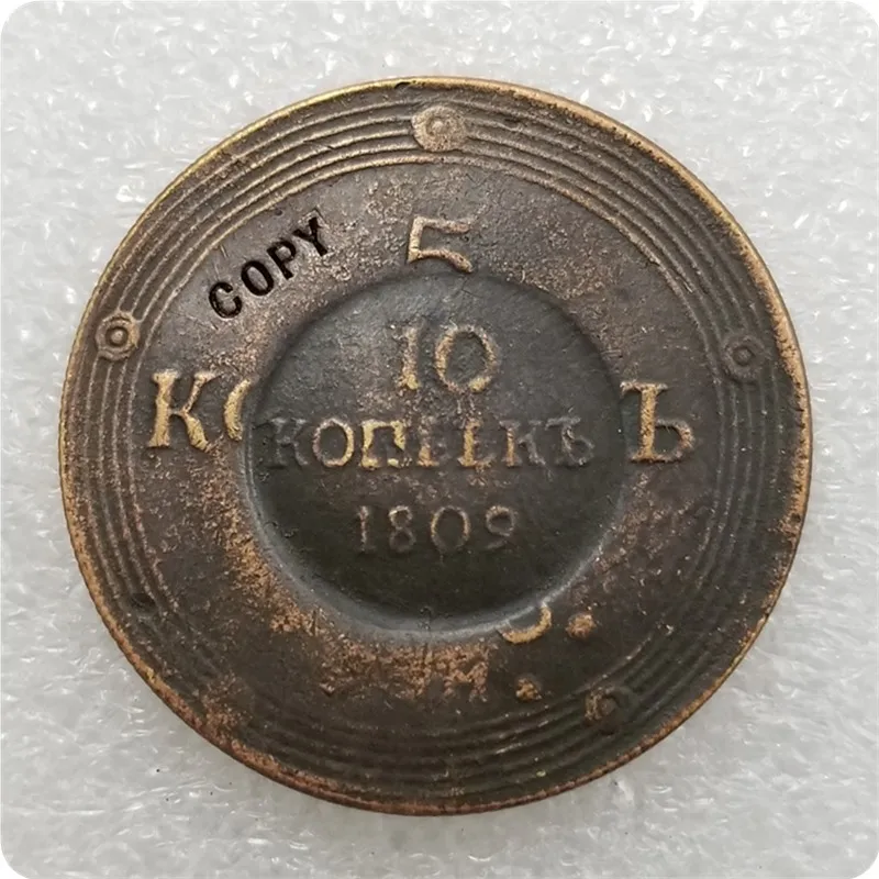 

1809 Russia 10 KOPEKS COIN COPY commemorative coins-replica coins medal coins collectibles