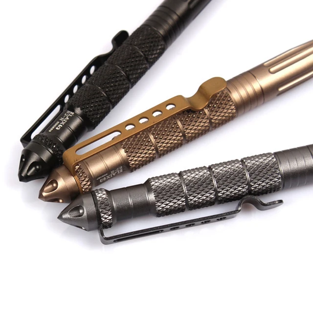 Cheap New Cool Black Ink Metal Ballpoint Pen Aviation Aluminum Alloy Anti-slip Self Defense Tactical Pen Multi-functional Tools Pen Cheap New Cool Black Ink Metal Ballpoint Pen Aviation Aluminum Alloy Anti-slip Self Defense Tactical Pen Multi-functional Tools Pen