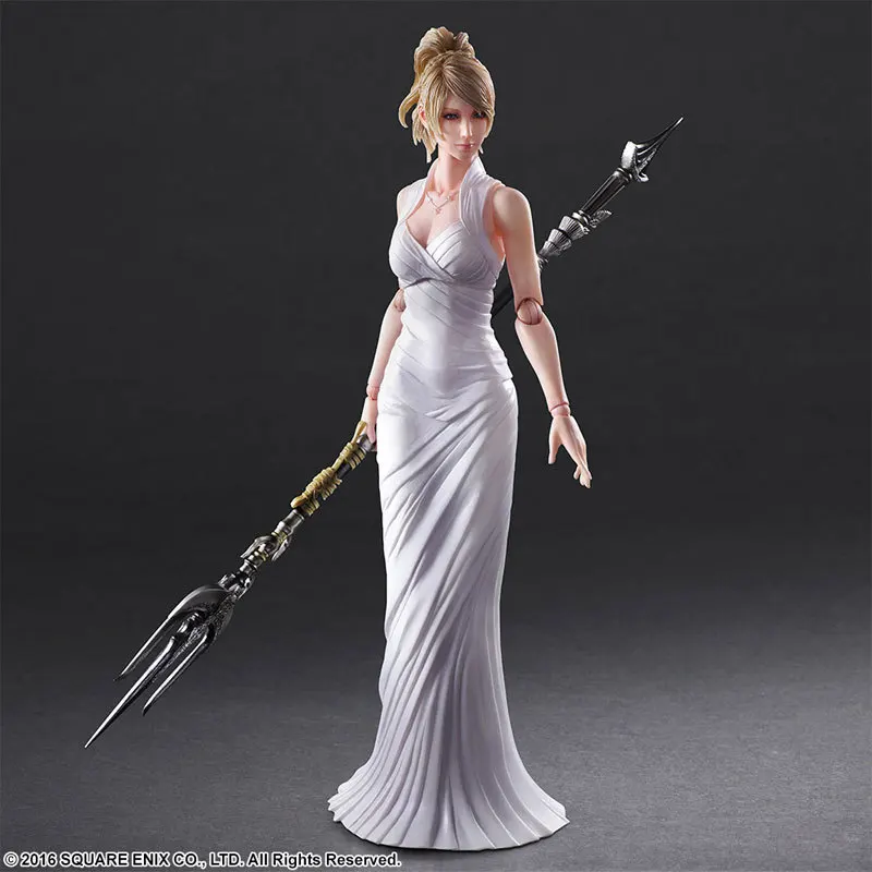 

26cm Play Arts Kai Lunafrena Nox Fleuret Final Fantasy Xv Anime Action Toy Figures Pvc Model Collection For Children Gift
