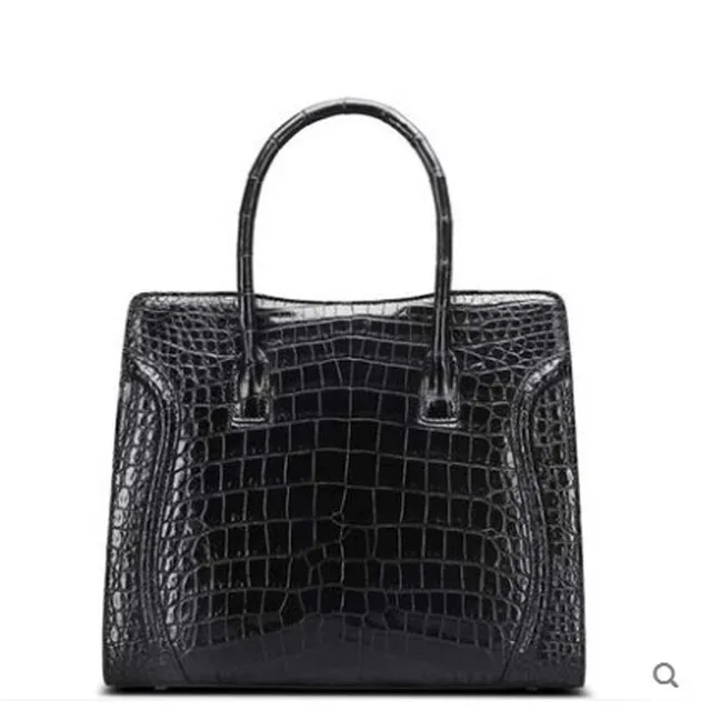 Cestbeau Crocodile Skin Handbag Belly No Sching Whole Leather Cestbeau Crocodile Skin Handbag Belly