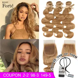 Remy Forte 30 дюймовые бразильские волосы Weave Связки Волосы Remy средства ухода за кожей волна Связки Natural цвет натуральные волосы для офиса для