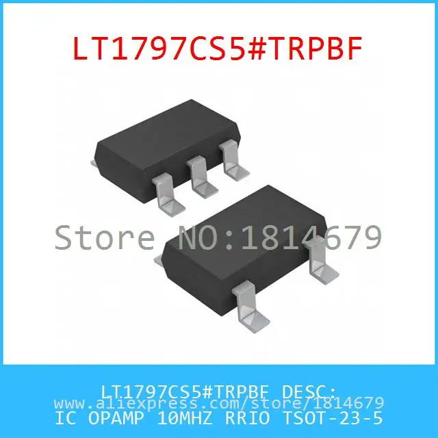 Бесплатная Доставка 1 Шт./лот LT1797CS5 # TRPBF IC ОПЕРАЦИОННЫЕ УСИЛИТЕЛИ 10 МГЦ RRIO TSOT-23-5 1797