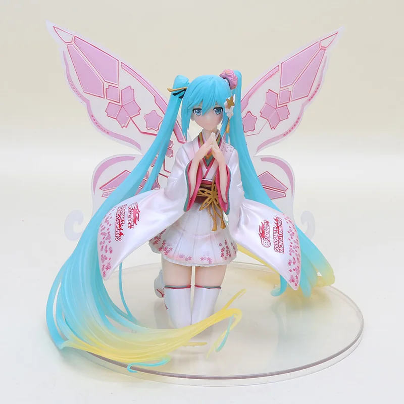 

Vocaloid Hatsune Miku Tony Butterfly PVC Action Figure Collection Model Toy 16cm