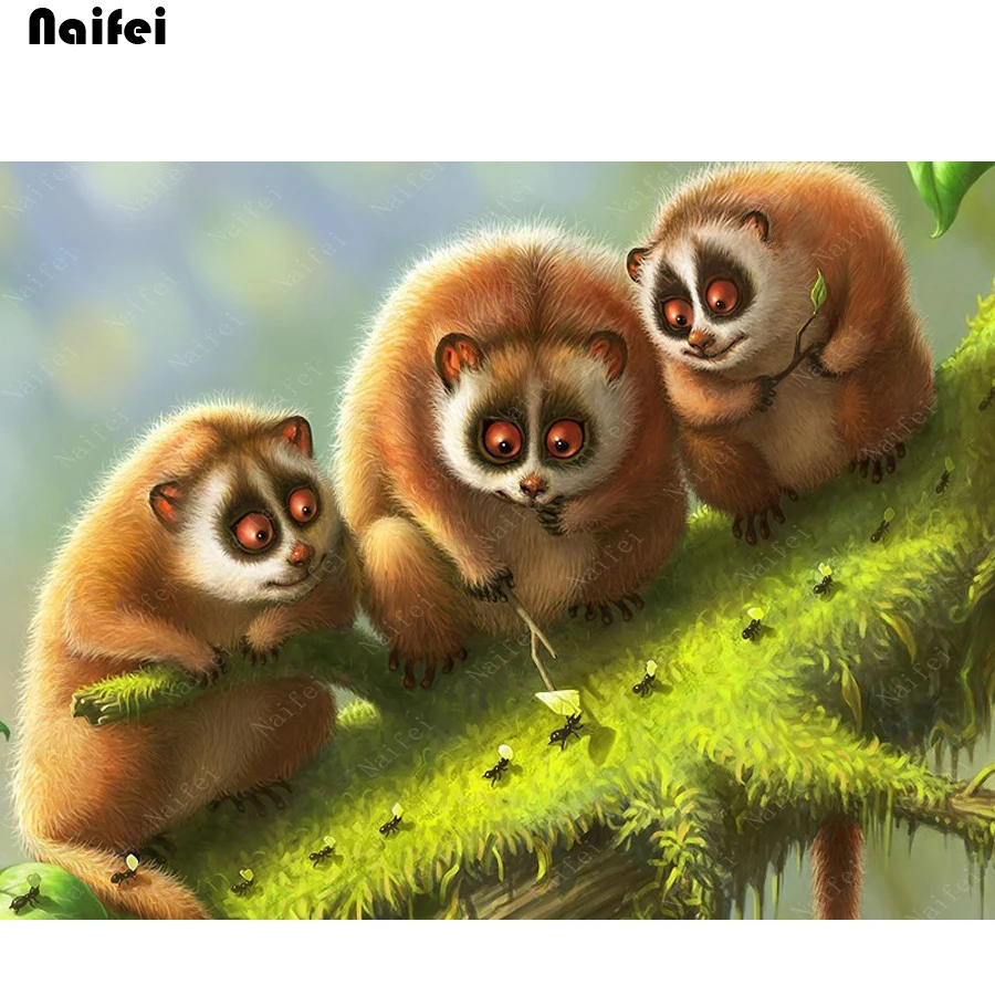 diamond painting red panda