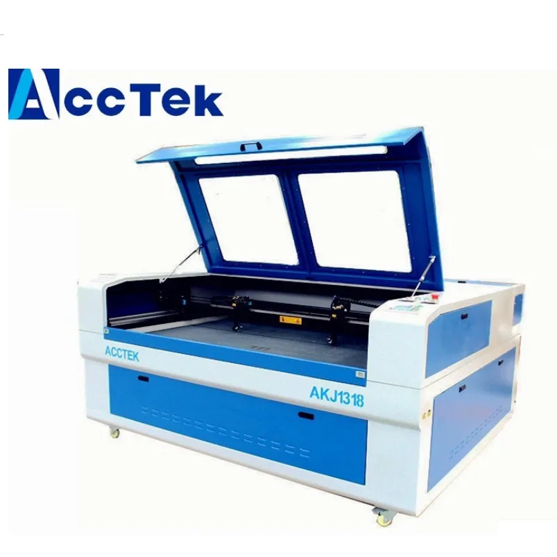 Co2 Laser Engraving And Cutting Machine Leather Wood Laser Cutting