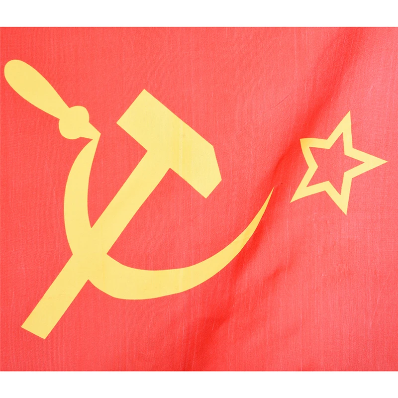 

3x5 Ft Red Revolution Union of Soviet Socialist Republics Super-Poly Indoor Outdoor USSR FLAG Country Russian Banner Home Decor