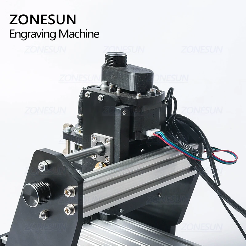 ZONESUN 3 оси Мини гравировальный станок с ЧПУ PCB фрезерный для резьбы по дереву